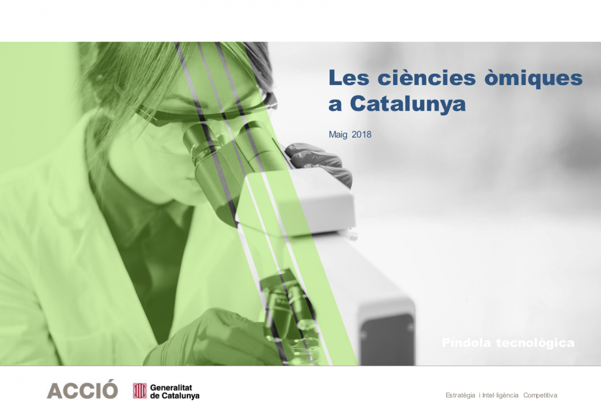 Les ciències òmiques a Catalunya
