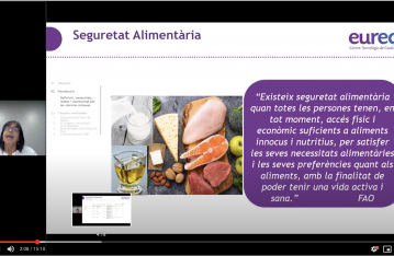 Nerea Abasolo ens parla de sistemes per dectar el frau alimentari