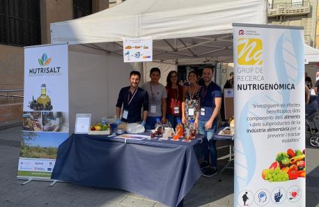 Nutrisalt a la Nit Europea de la Recerca Nutrisalt a la Nit Europea de la Recerca